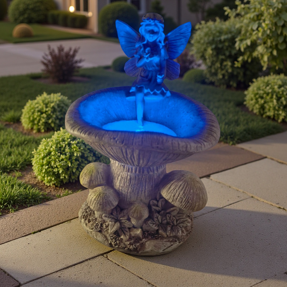 Renewable Energy Solar - Creative Flower Fairy Solar Night Light