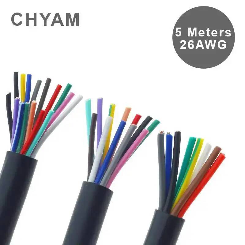 Cable Black 26AWG 0.12mm2 Copp - Cable Gland Waterproof avis et prix