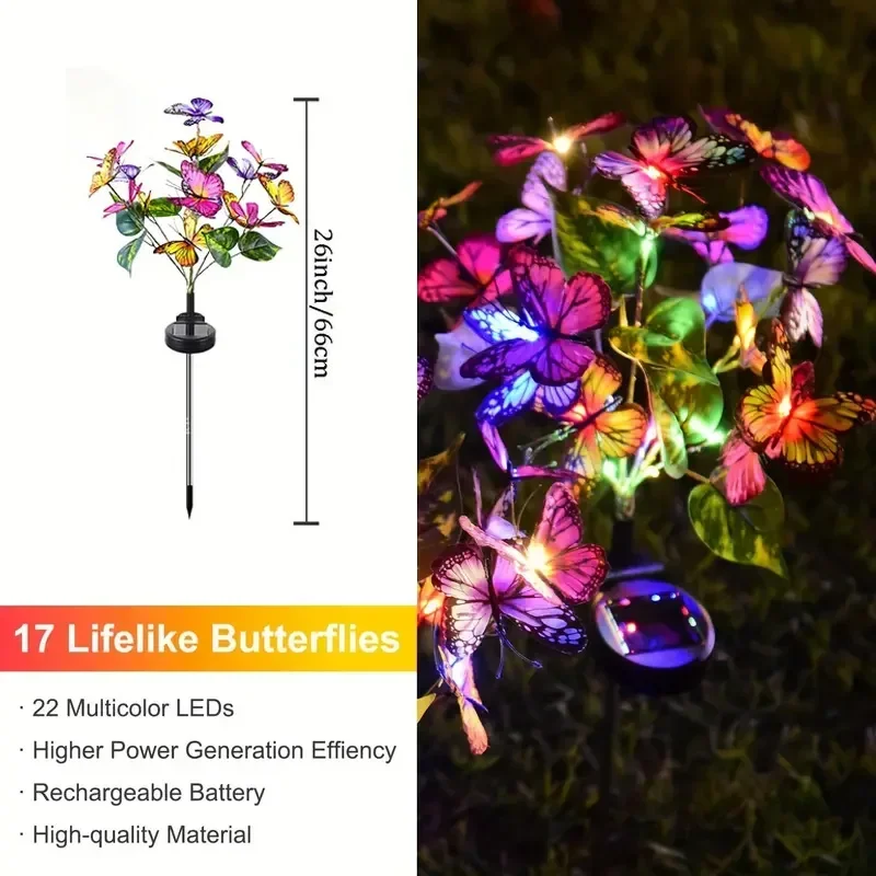 Solar LED Butterfly Garden Lig - Renewable Energy Solar avis et prix
