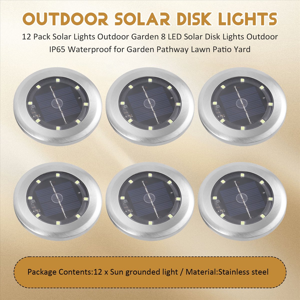 *A14E 12 Pack Solar Lights Out - Renewable Energy Solar avis et prix
