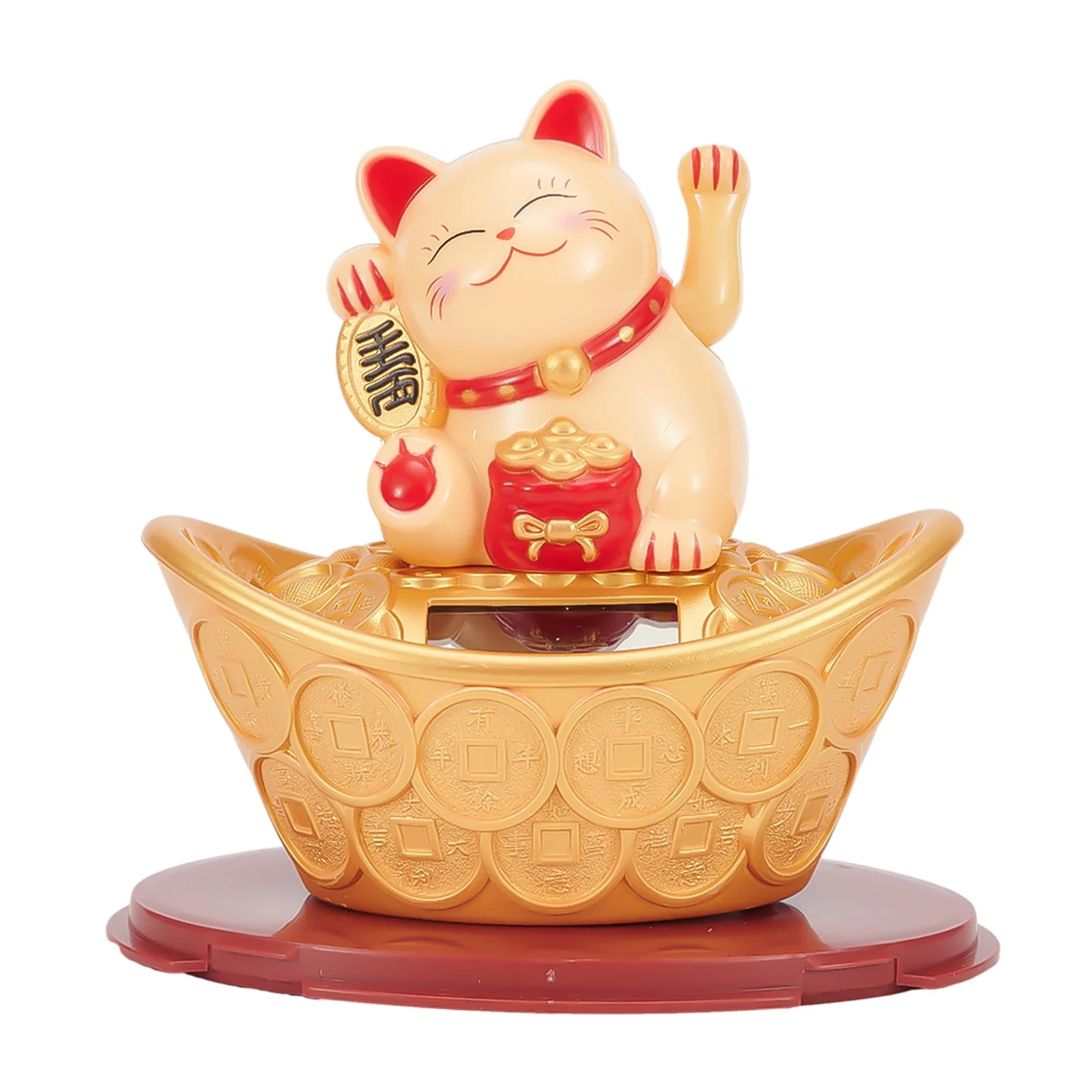 Lucky Cat Cat Wealth Cat Solar - Renewable Energy House avis et prix