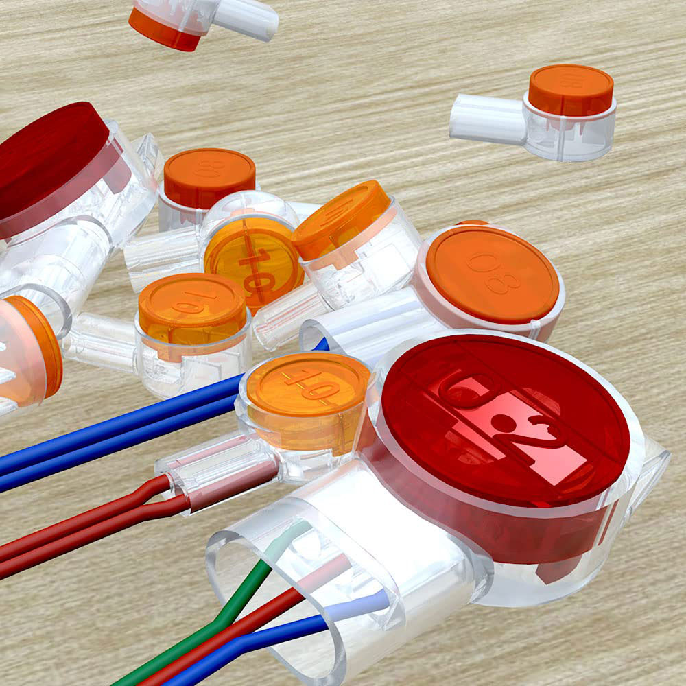 100Pcs K1 K2 K3 Wire Splice Co - Cable Gland Waterproof avis et prix
