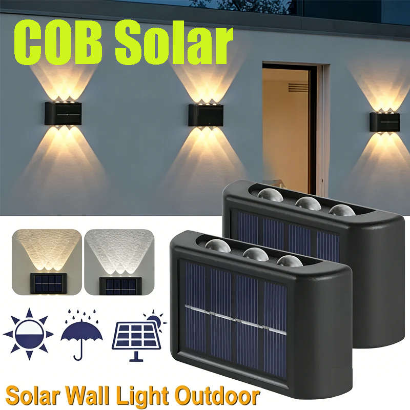 COB Solar Wall Lamp Outdoor Wa - Renewable Energy Solar avis et prix