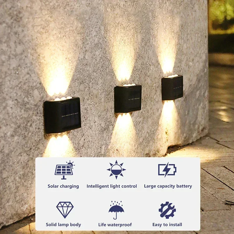 COB Solar Wall Lamp Outdoor Wa - Renewable Energy Solar avis et prix