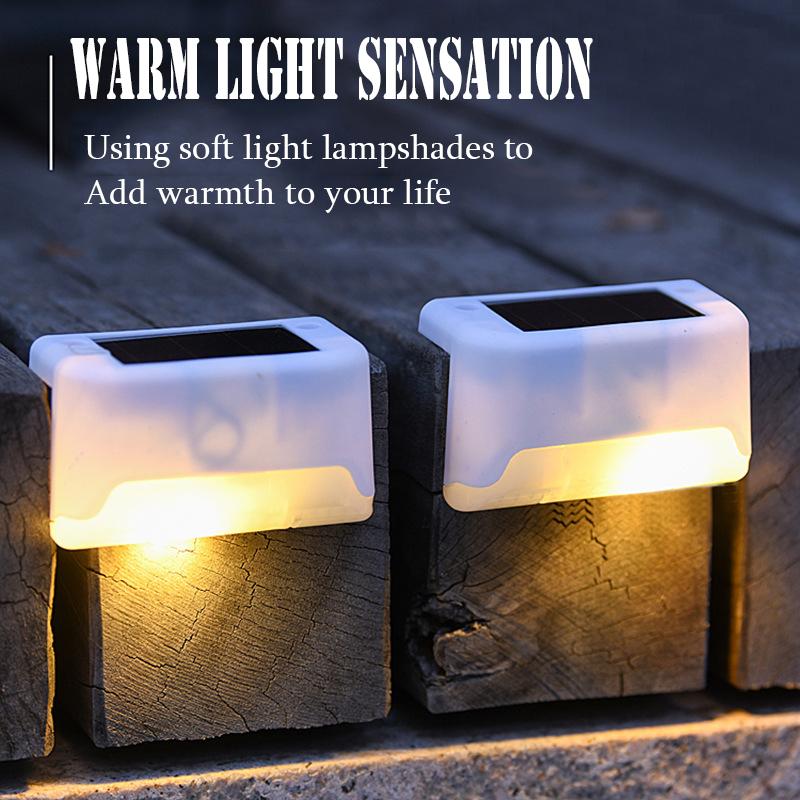 4PCS Solar Deck Light Outdoor  - Renewable Energy Solar avis et prix