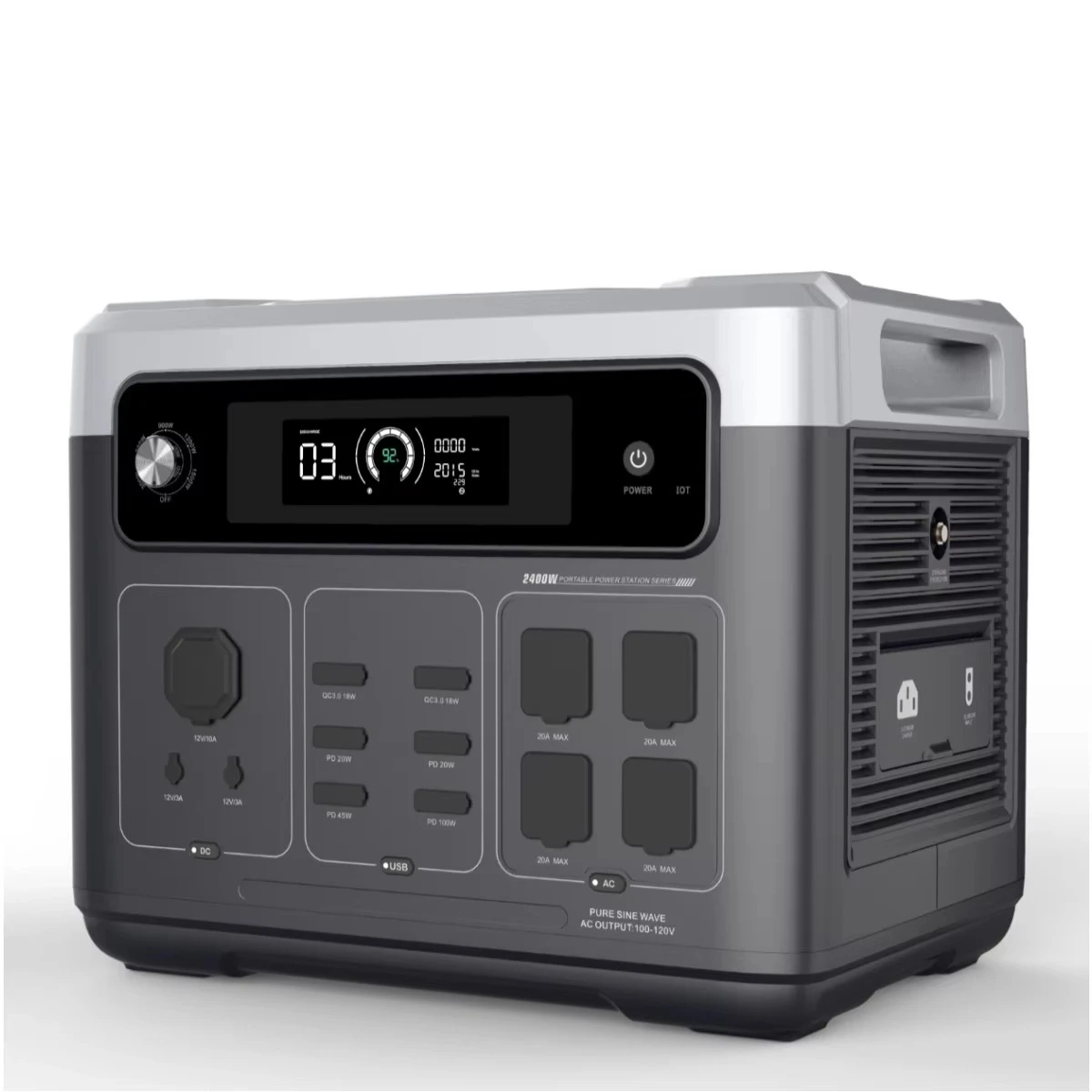 P2001 PLUS 2400W Portable Powe - Portable Power Station avis et prix