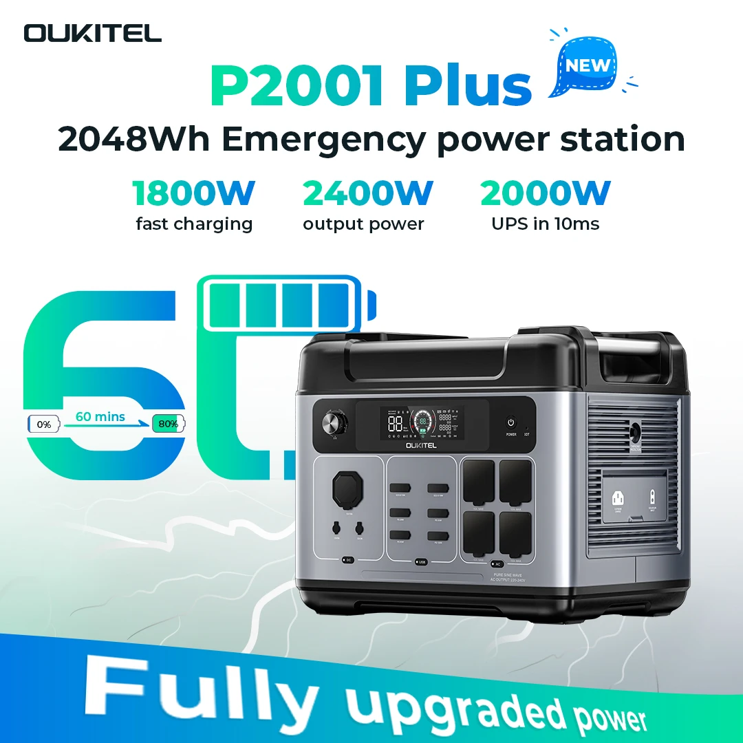 P2001 PLUS 2400W Portable Powe - Portable Power Station avis et prix