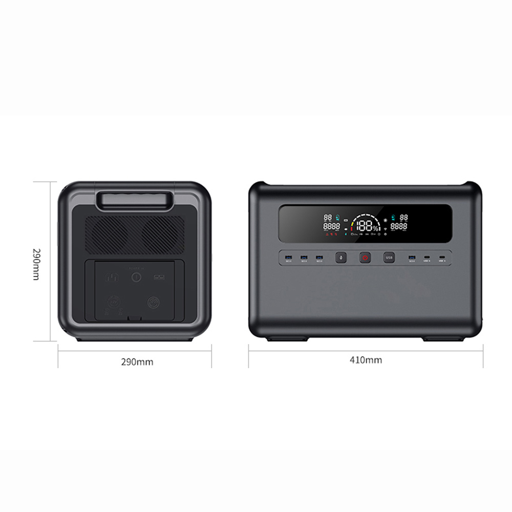 2400W Solar Power Generator, L - Portable Power Station avis et prix