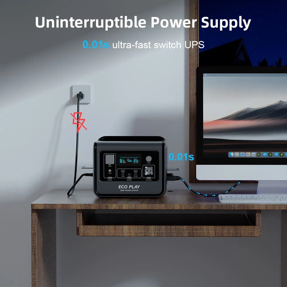800W 512Wh Solar Power Station - Portable Power Station avis et prix