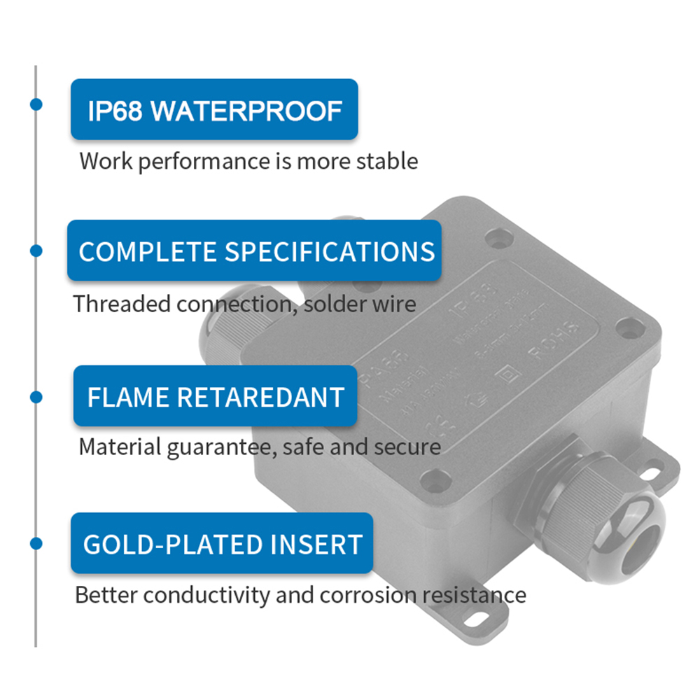 IP68 Outdoor Waterproof Juncti - Cable Gland Waterproof avis et prix