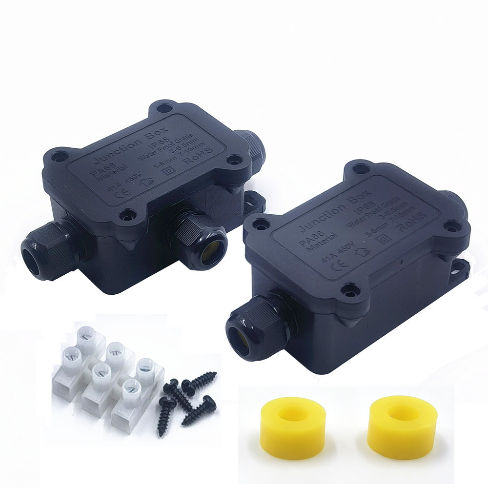 IP68 Waterproof Junction Box 2 - Cable Gland Waterproof avis et prix