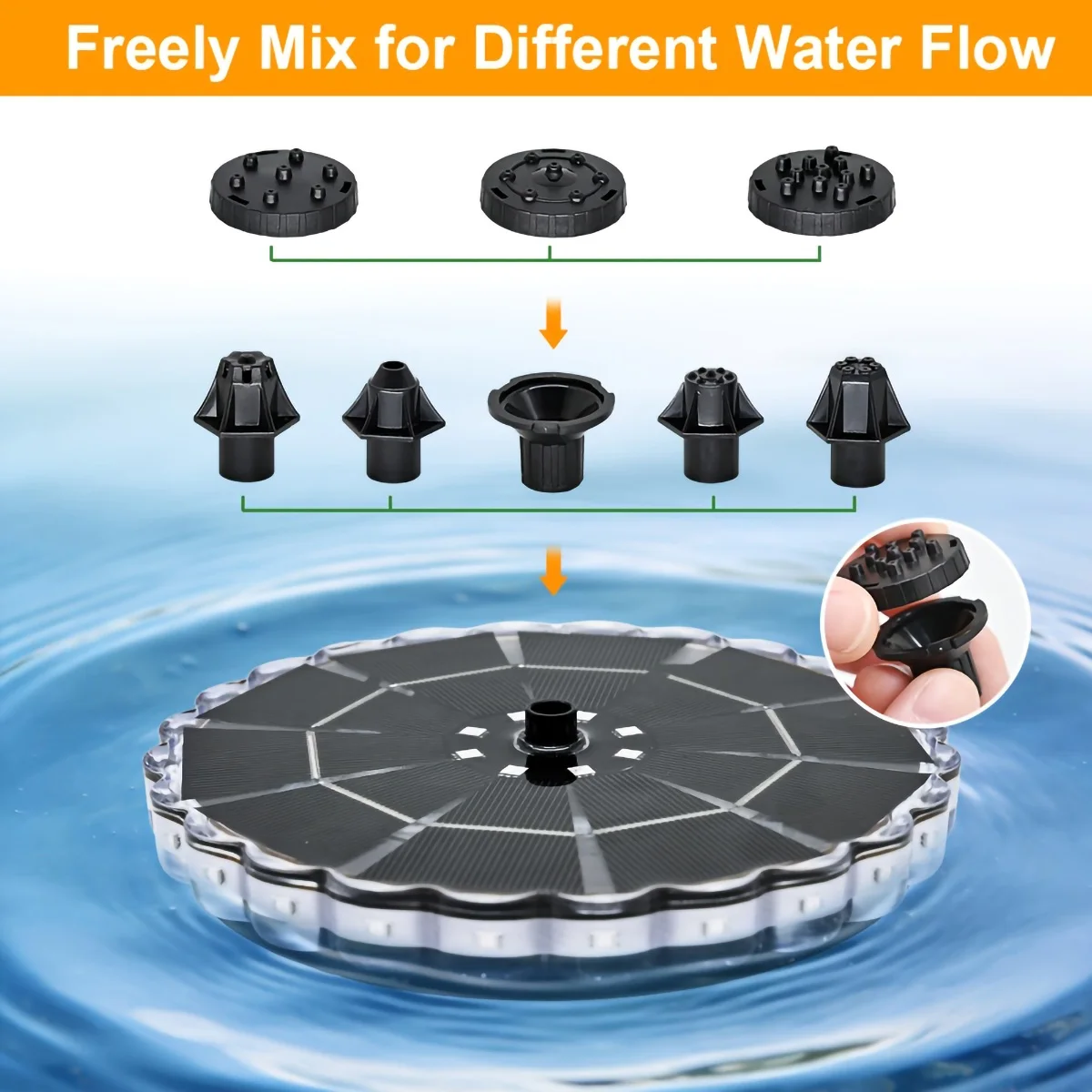 3.5W Outdoor Solar Fountain fo - Renewable Energy Solar avis et prix