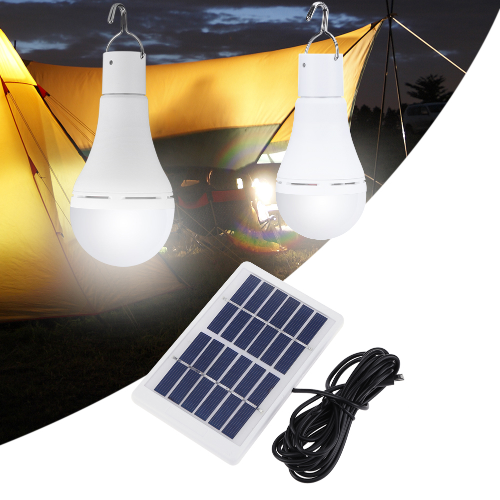 LED Solar Bulb Light Waterproo - Renewable Energy House avis et prix