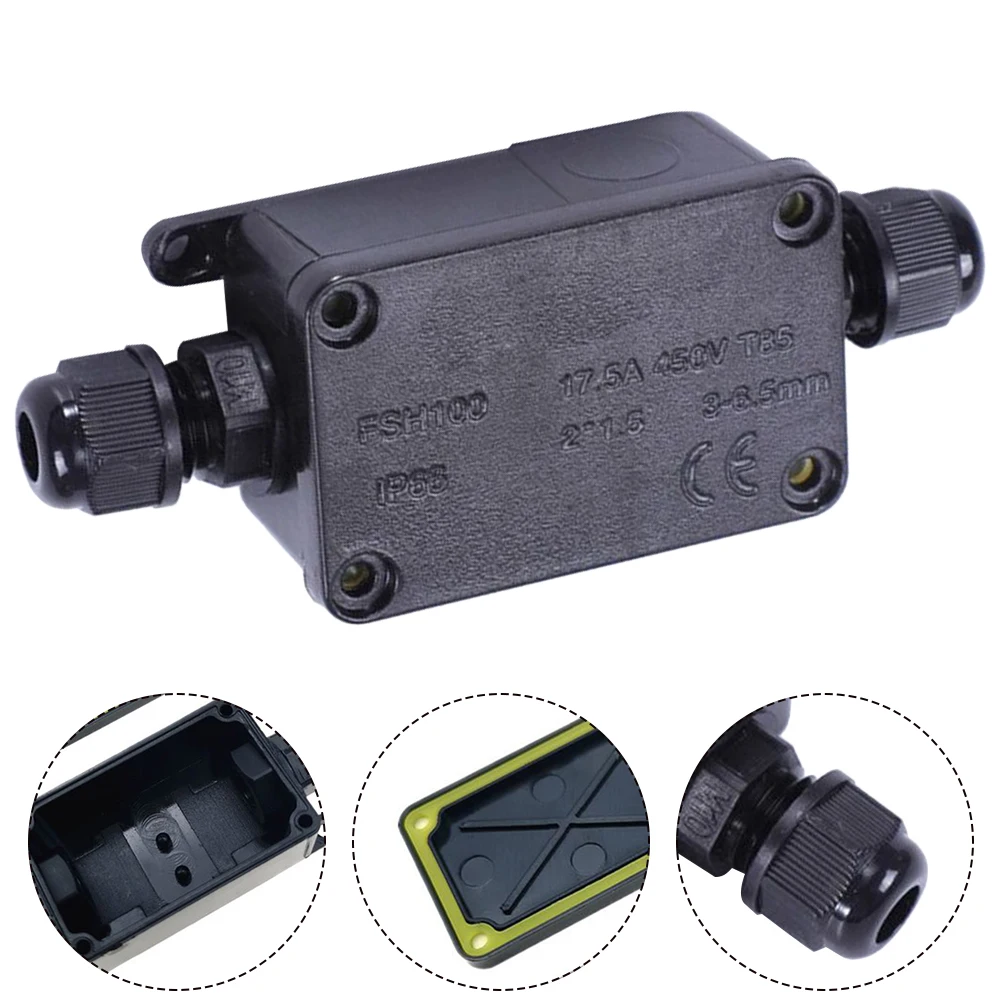 2 Way Outdoor Junction Box Wat - Cable Gland Waterproof avis et prix