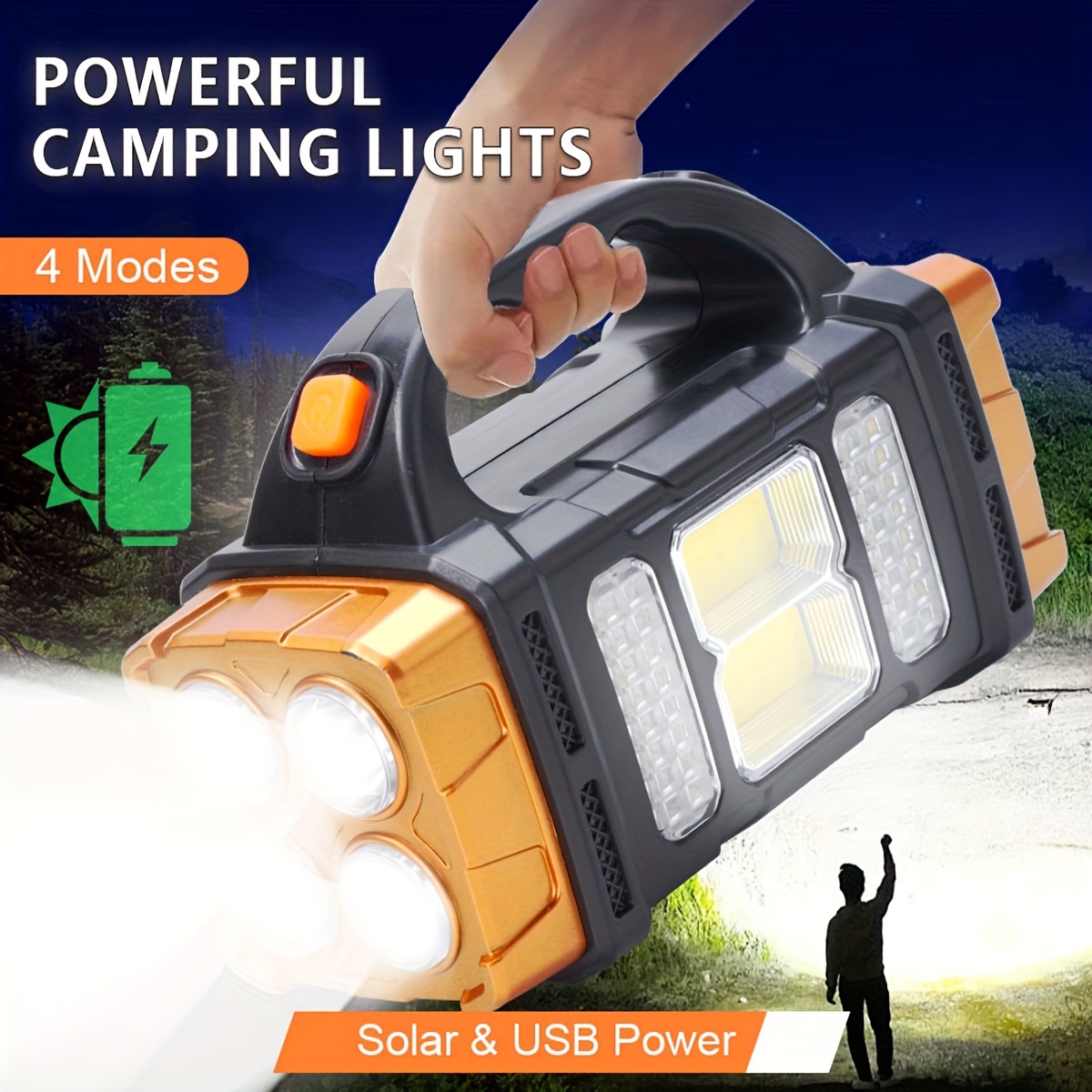 New Upgrade Rechargeable High  - Renewable Energy Solar avis et prix