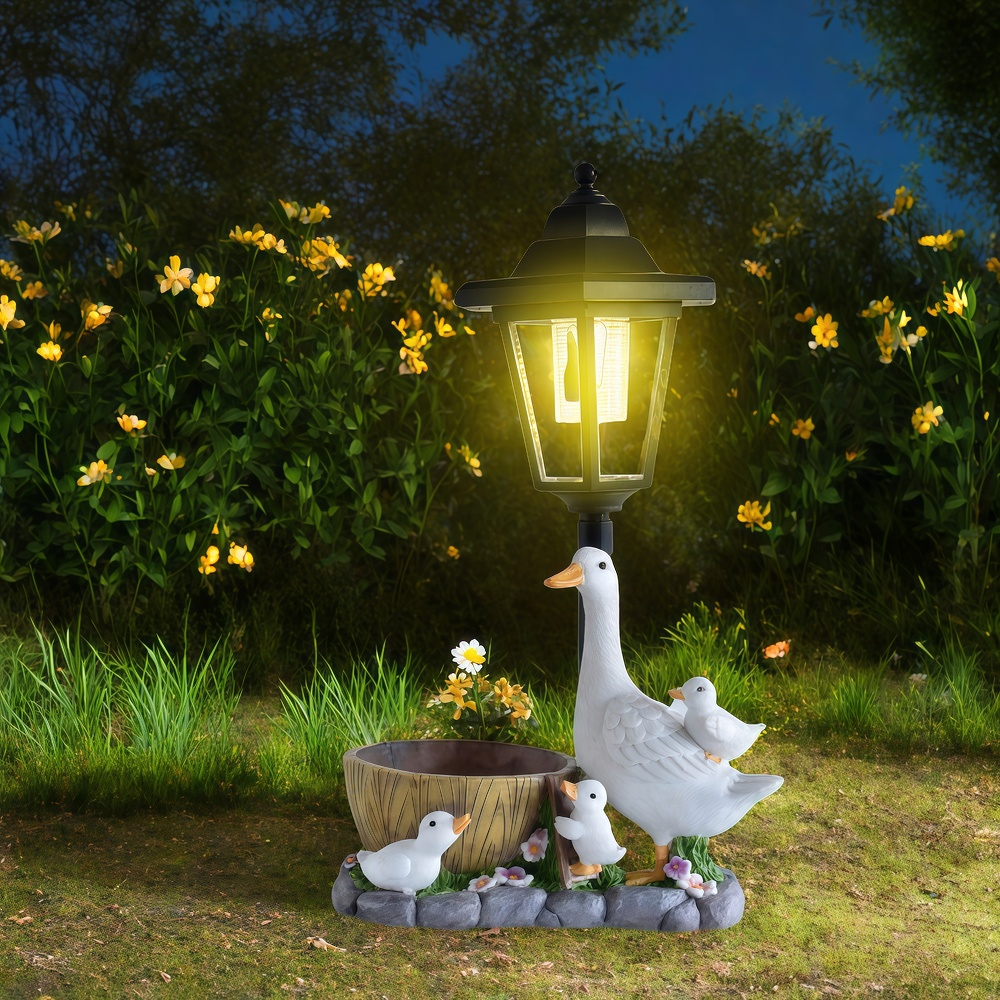 Solar Duck Night Light Garden  - Renewable Energy Solar avis et prix