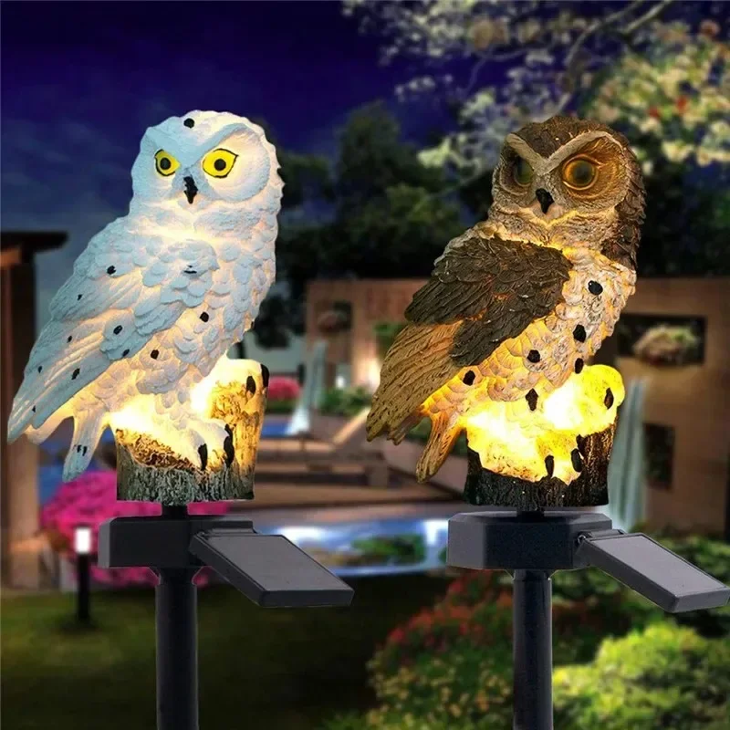 Solar Owl Statue Garden Light  - Renewable Energy Solar avis et prix