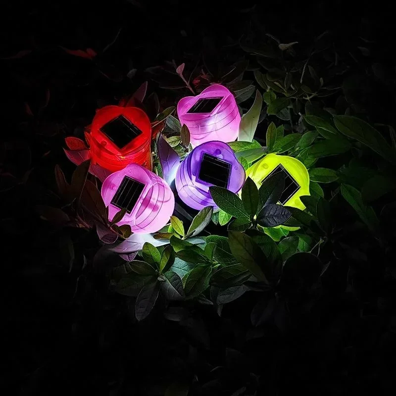 1Pcs Garden Tulip Flower Shape - Renewable Energy Solar avis et prix