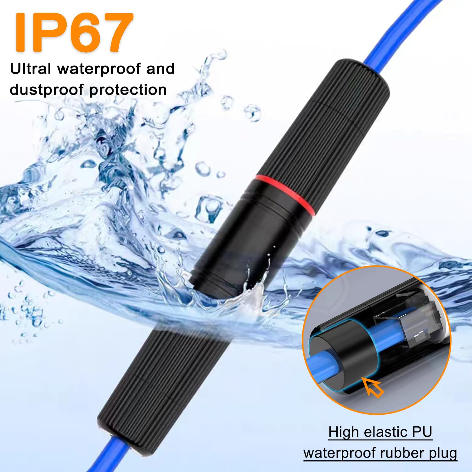 RJ45 Connector Waterproof IP67 - Cable Gland Waterproof avis et prix