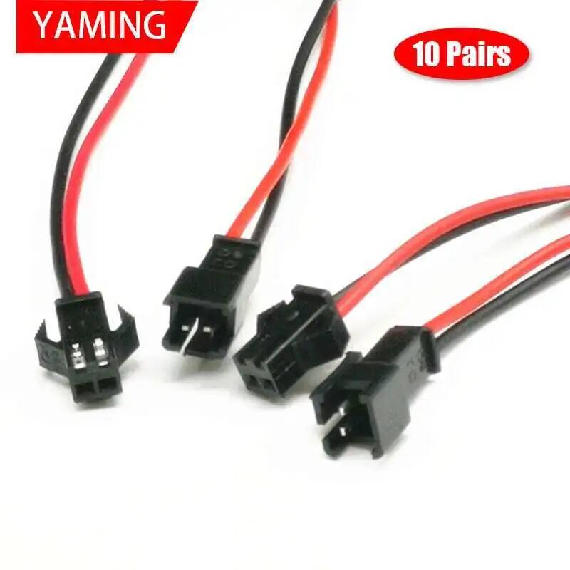 10Pairs 10cm Long JST SM 2Pins - Cable Gland Waterproof avis et prix
