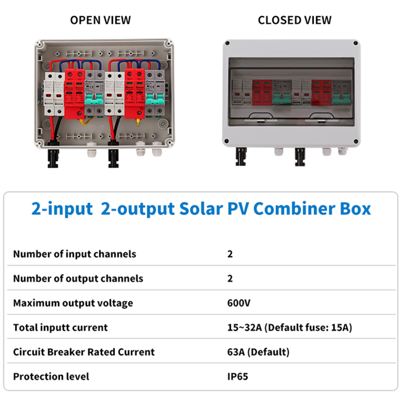 Full Copper Wire PV Combiner B - Renewable Energy Solar avis et prix