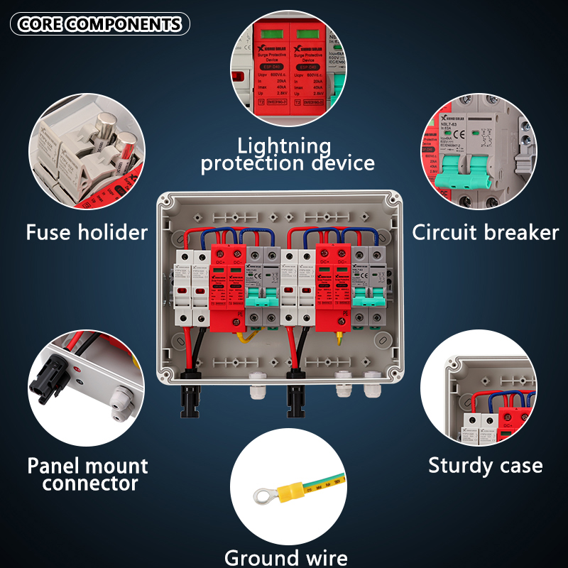 Full Copper Wire PV Combiner B - Renewable Energy Solar avis et prix